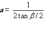 Distance multiplier formula